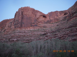 140 89s. night boat ride along the Colorado River -ET eyes arches