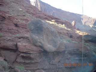 37 89t. Chicken Corner drive - funky balanced rock