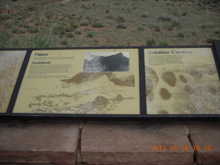 175 89u. Capitol Reef National Park - scenic drive - sign