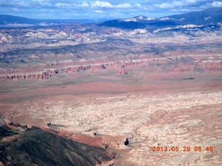 22 89v. aerial - Cathedral Valley