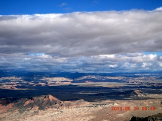 26 89v. aerial - Cathedral Valley