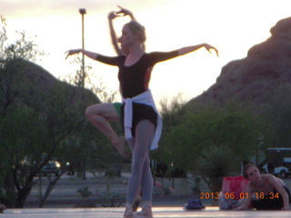 Negrito work party - picking up rocks