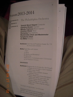 Beethoven #9 orchestral rehearsal at Pinnacle Presbyterian