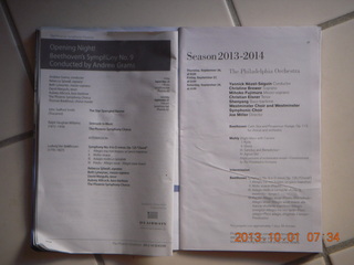 two Beethoven No.9 programs