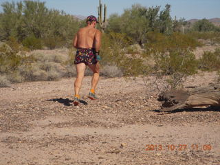 Adam running at Windmill