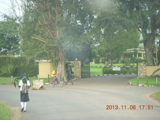 273 8f6. Uganda - drive back from chimpanzee park