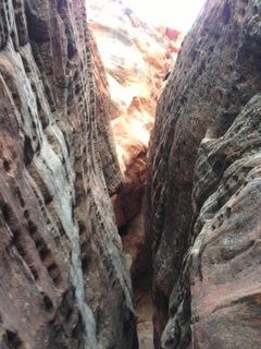 33 8gv. Cave Valley hike - our echo cave opening