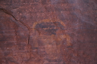 123 8gv. Cave Valley hike - second cave - petroglyphs