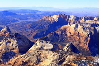 162 8gv. aerial - Zion National Park area