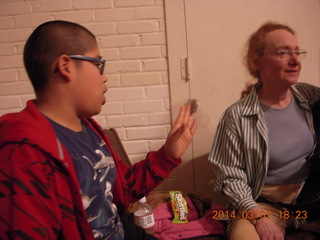 Betsy, Cecelia, Ivan, and Gaby at Thomas Sweet
