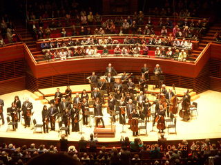 Philadelphia Orchestra with Emmanual Ax (blurry)