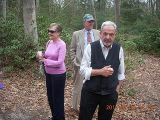 forman-acton-family - walking to his cabin Judy, Gary, Howard