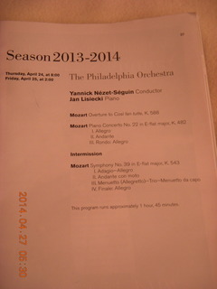 Adam and Philadelphia Orchestra ad