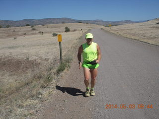 Alamo Lake airstrip run - Adam