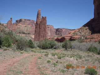 Canyon de Chelly - Spider Rock hike - Adam