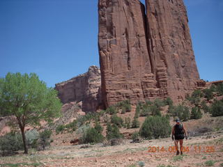Canyon de Chelly - Spider Rock hike - Adam