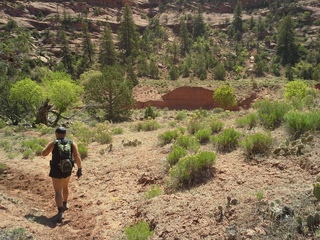 Canyon de Chelly - Spider Rock hike - Adam