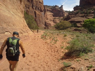 Canyon de Chelly - Spider Rock hike - Adam
