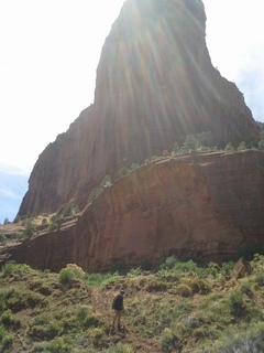 Canyon de Chelly - Spider Rock hike -  Adam