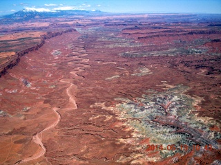 60 8md. aerial - Piute airstrip (somewhere down there)