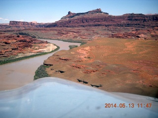 128 8md. aerial - Caveman Ranch airstrip