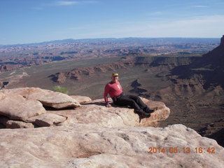 182 8md. Canyonlands National Park - Grandview - Adam