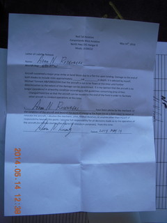 117 8me. incident paperwork