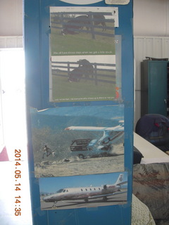 128 8me. pictures in maintenance hanger at red tail