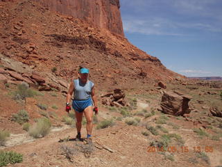241 8mf. Canyonlands National Park - Lathrop hike - Adam (tripod and timer)