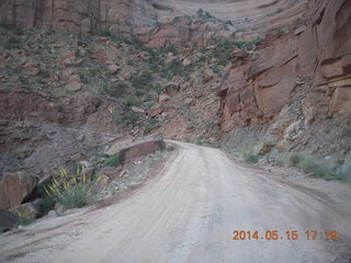 394 8mf. Canyonlands National Park - Shaefer switchbacks drive