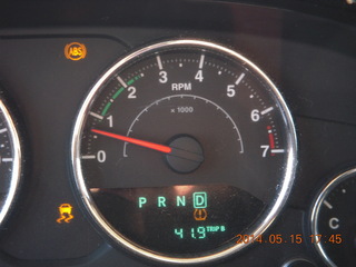 421 8mf. Canyonlands National Park - Shaefer switchbacks drive (ultimate mileage)