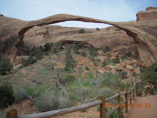 25 8mg. Arches National Park - Devil's Garden hike - Landscape Arch