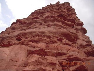 261 8mg. Fisher Tower hike