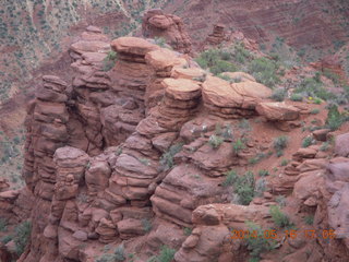 350 8mg. Fisher Tower hike