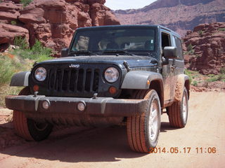 106 8mh. Onion Creek drive - my Jeep
