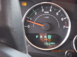 115 8mh. Onion Creek drive - total mileage