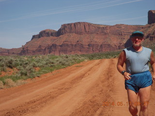 Alamo Lake airstrip run - Adam