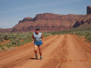 Alamo Lake airstrip run - Adam