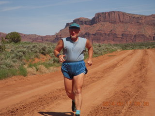 Alamo Lake airstrip run - Adam