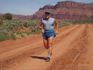Alamo Lake airstrip run - Adam