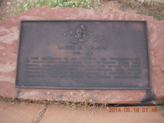 38 8mj. Canyonlands National Park - Needles - Visitors Center sign
