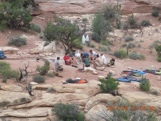 87 8mj. Canyonlands National Park - Needles - Elephant Hill + Chesler Park hike - campers