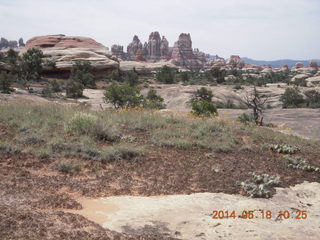 128 8mj. Canyonlands National Park - Needles - Elephant Hill + Chesler Park hike