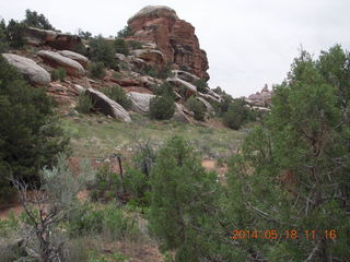 162 8mj. Canyonlands National Park - Needles - Elephant Hill + Chesler Park hike
