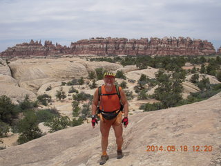 247 8mj. Canyonlands National Park - Needles - Elephant Hill + Chesler Park hike - Adam