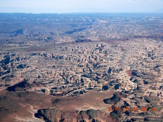 145 8q2. aerial - Canyonlands area - Green River