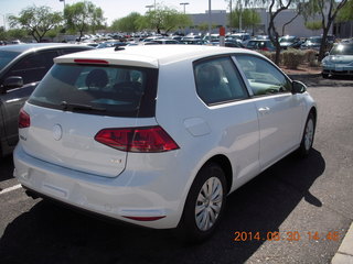 Lunde's Volkswagon - my new Golf