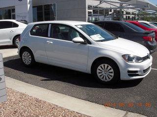 Lunde's Volkswagon - my new Golf