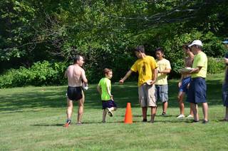 Eric L's pictures - Cheltenham XC - Curtis Arboretum - Adam running