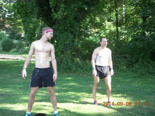Eric L's pictures - Cheltenham XC - Curtis Arboretum - Josh G and Mike G
